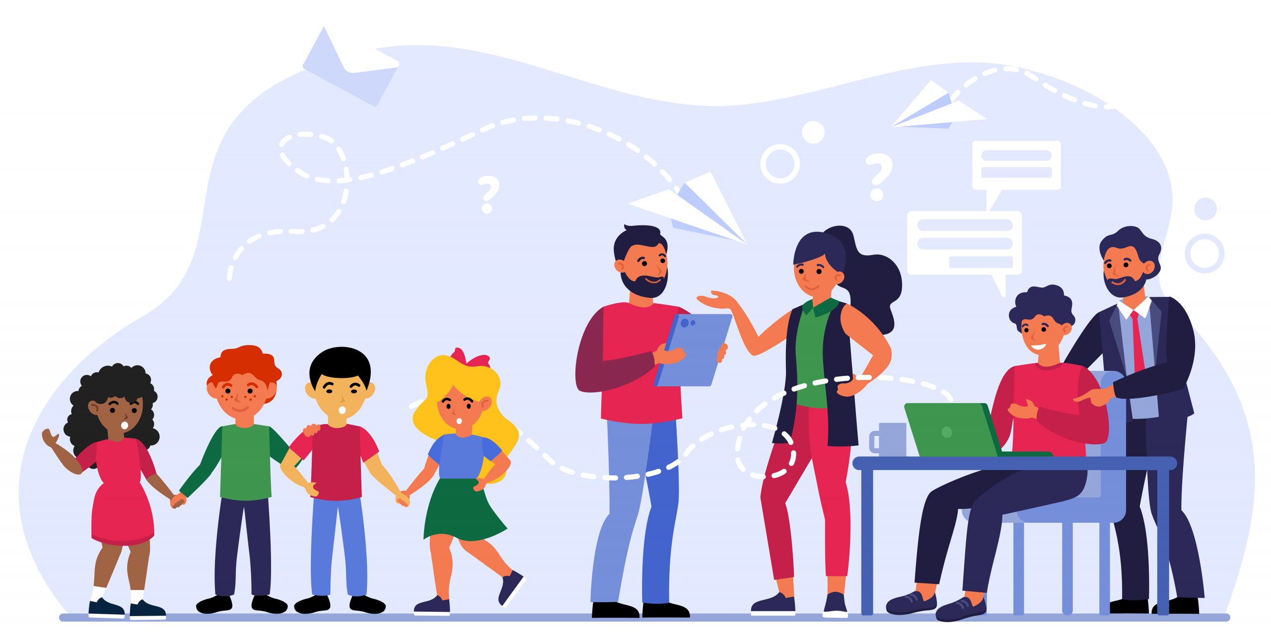 image illustrant le vote des parents d'élèves en ligne